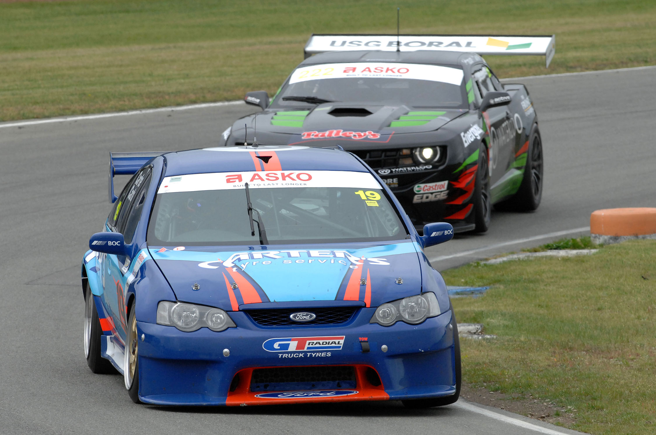 Carters V8 claim round and McFarlane’s win Series