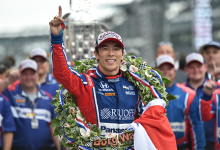 Takuma Sato Indy 500 winner 2017