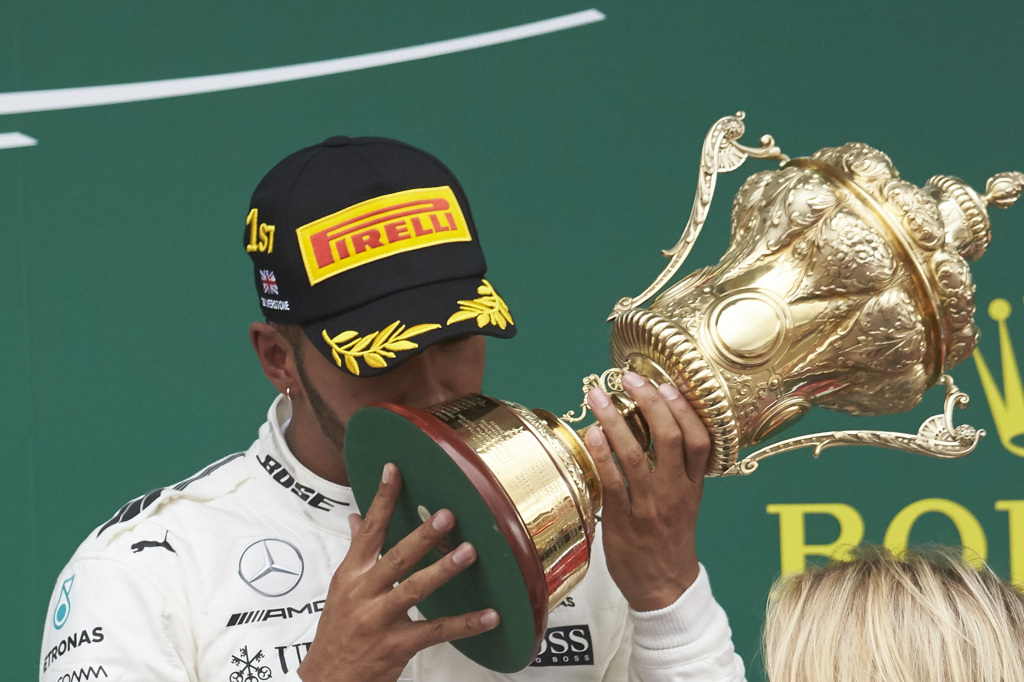 Formel 1 - Mercedes-AMG Petronas Motorsport, Großer Preis von Großbritannien 2017. Lewis Hamilton Formula One - Mercedes-AMG Petronas Motorsport, British GP 2017. Lewis Hamilton