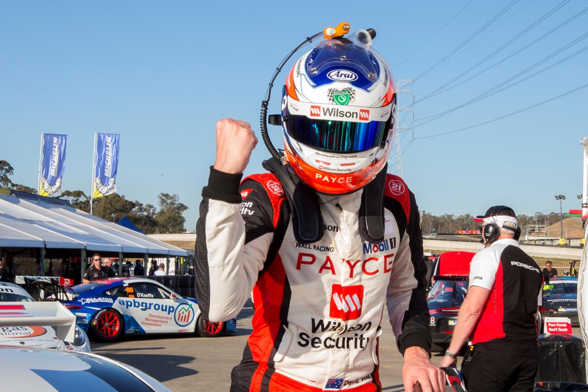 Wall secures pole position, Lago slays qualifying curse in Sydney ...