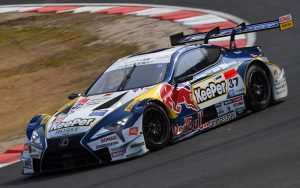 Nick Cassidy was fastest in SUPER GT testing in his Lexus LC500