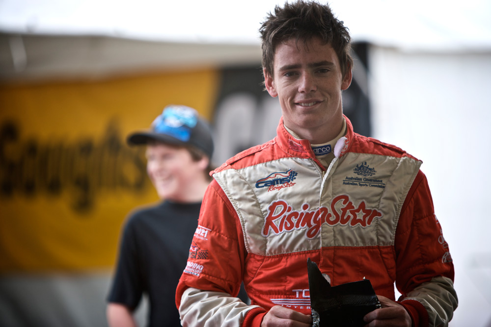 Current Supercars driver Scott Pye competed in the 2008/09 Toyota Racing Series in NZ