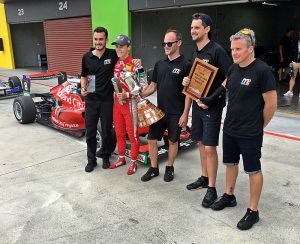 M2 competition team with Marcus Armstrong and the NZ Motor Cup