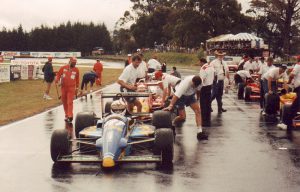 Barry Thomlinson in the Reynard 89H