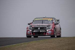 Fadian Coulthard fastest during the 2014 V8Supercars official test day at Sydney Motorsport Park, Sydney, New South Wales, February 15, 2014.