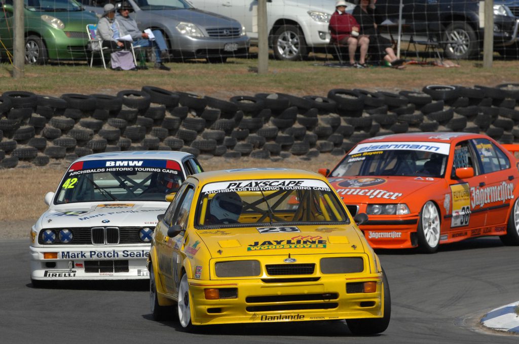 Brett Stevens (#28 Ford Sierra RS500 Cosworth) 