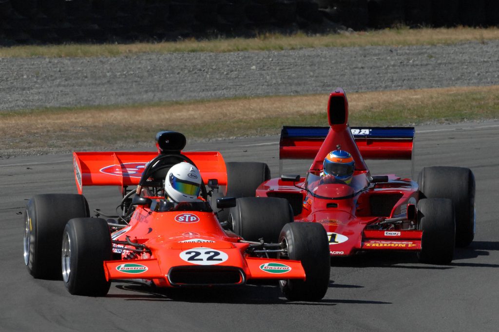 Also impressing in his first drive in the Alistair Hey-owned ex Graham McRae Leda LT27 was former New Zealand Formula Ford champion LeRoy Stevenson (#22)