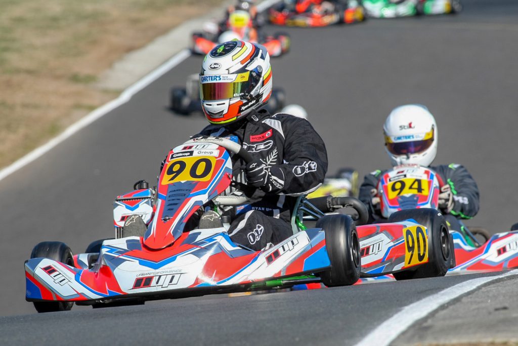 NZ Sprint title winner Ryan Urban #90