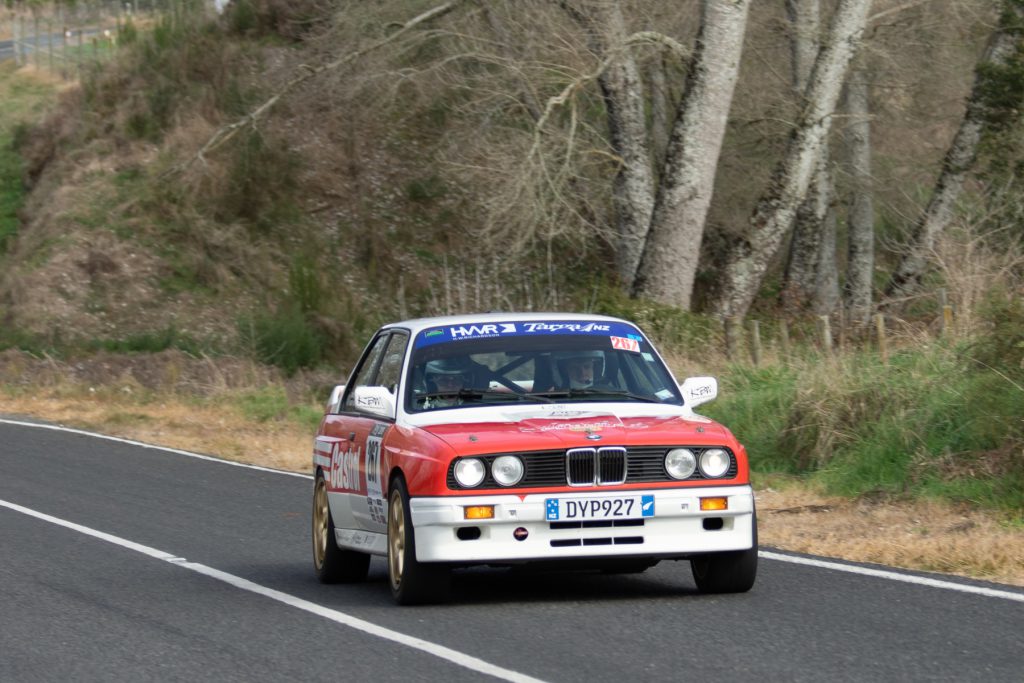 Winners of the HW Richardson Classic class were NZ Targa event stalwarts Barry Kirk-Burnnand and co-driver Dave O’Carroll in the #267 BMW E30 M3