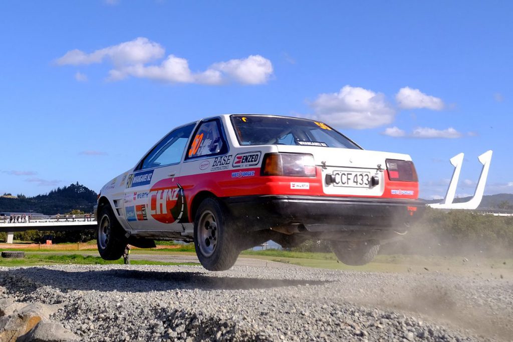 Andy Gillies and Nathan Pilcher Rally Whangarei 2019
