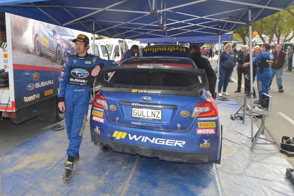 Ben Hunt Oamaru Service Park Rally Otago 2019