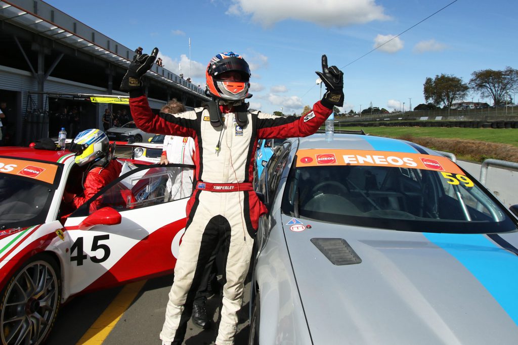 Brock Timperley excelled to win the one hour race.