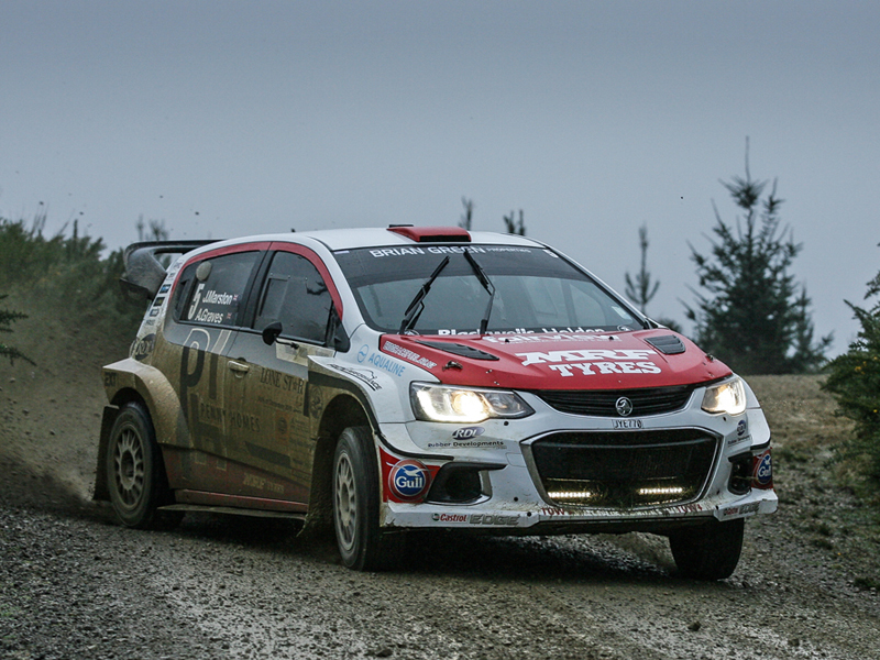 Josh Marston winner of the Canterbury Rally 2018