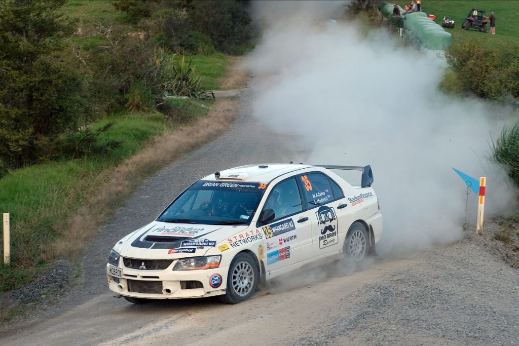 Matt Adams claimed the Gull Rally Challenge title