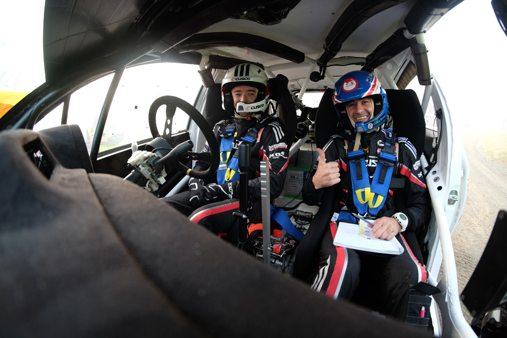 Mike Young and Malcolm Read - Rally Whangarei 2019