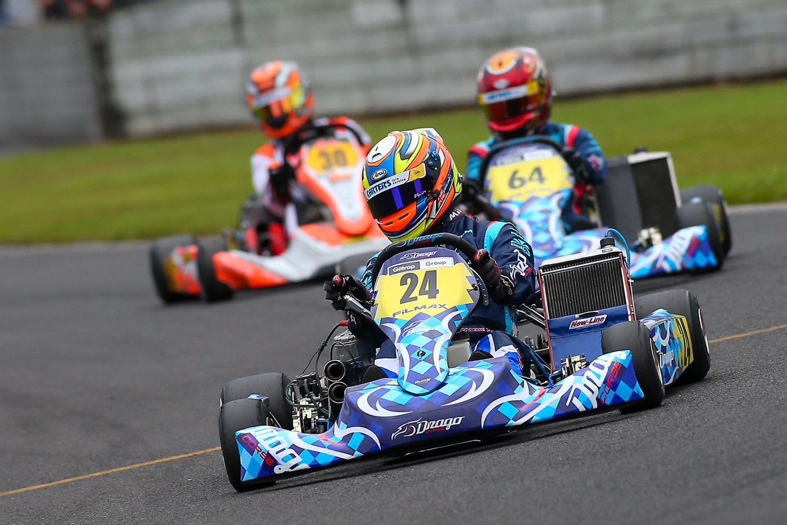 Smyth back to his best at Rotorua ProKart Series round Talk Motorsport