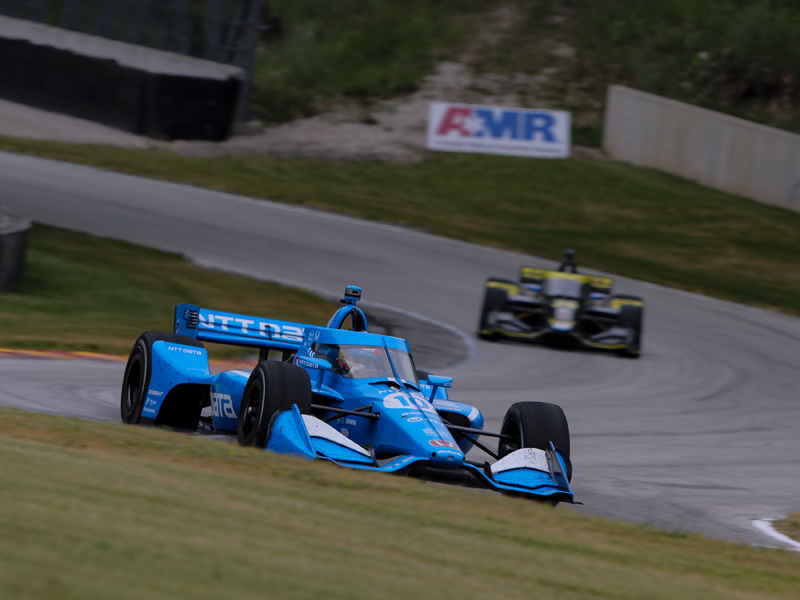 Palou wins in dramatic finish at Road America, Dixon fourth Talk
