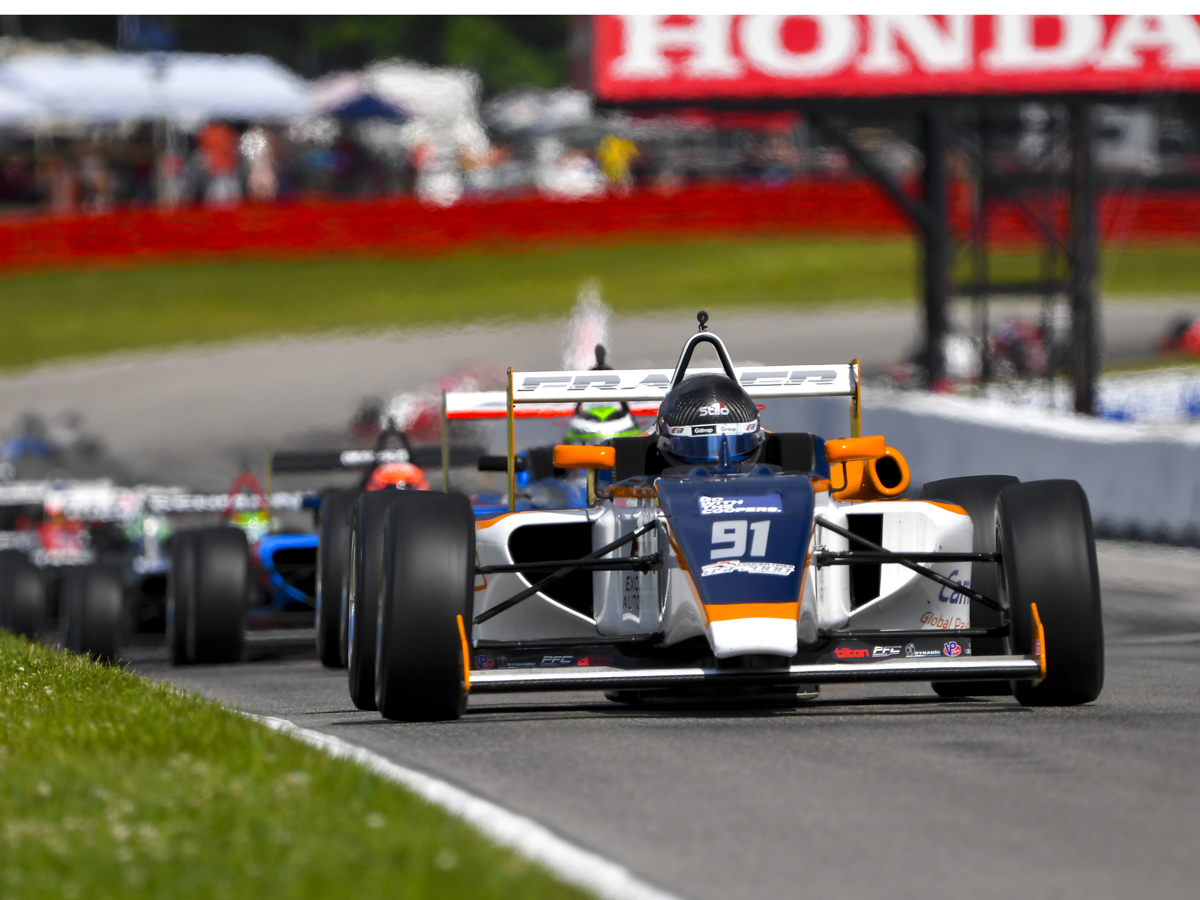 Billy Frazer fourth in Mid-Ohio USF2000 round | Talk Motorsport