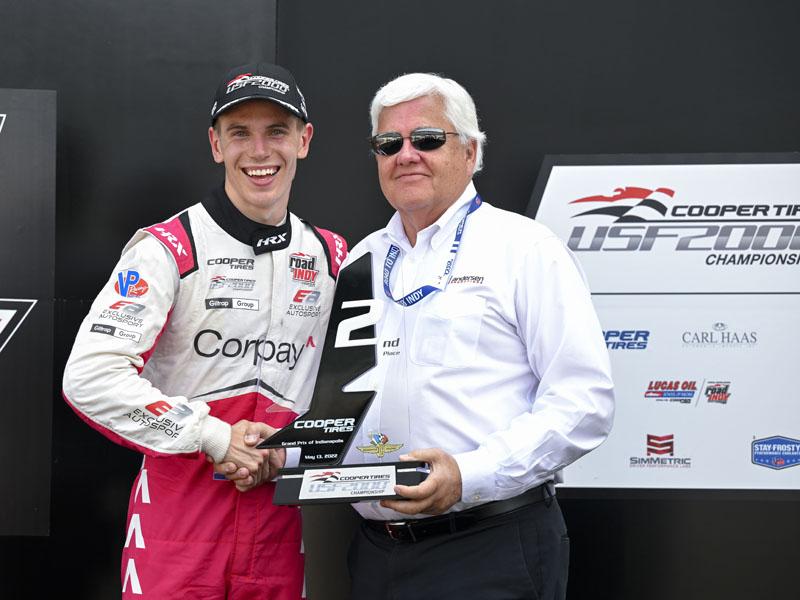 Frazer gains second podium in USF2000 | Talk Motorsport