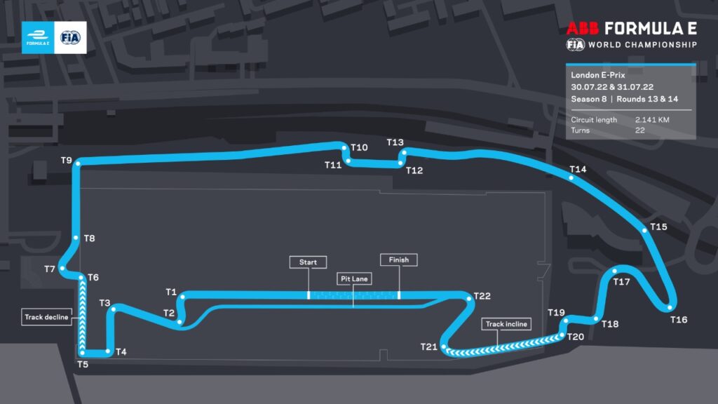 Four-way title fight at the 2022 SABIC London E-Prix as Formula E ...