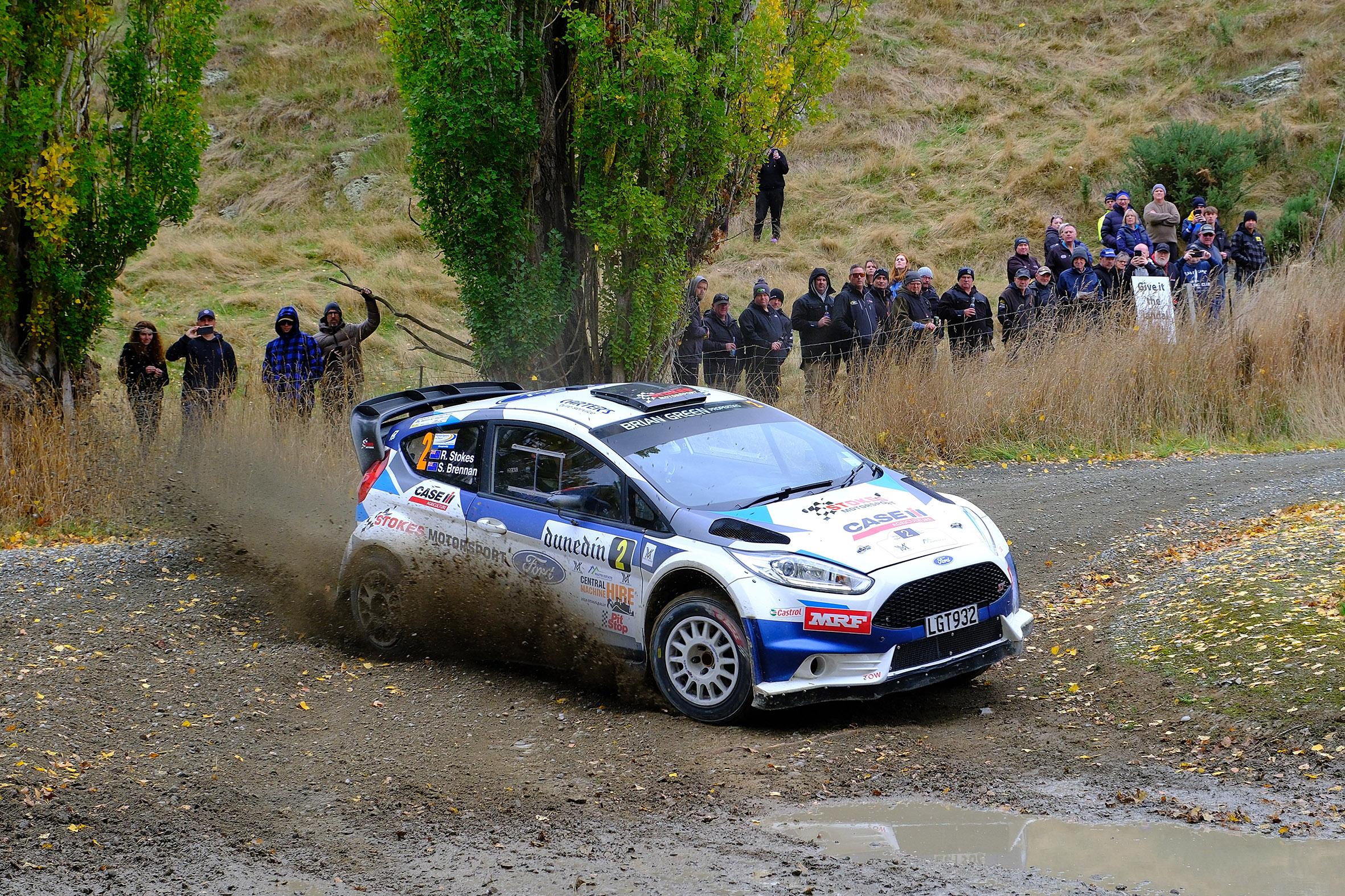 Steve Van Rees Rally Robbie Stokes first home in opening Mainland Rally Championship round ...