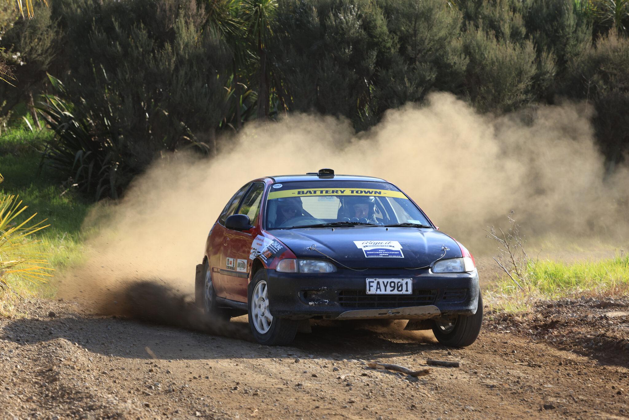 Campbell wins opening North Island Rally Series round at Jacks Ridge