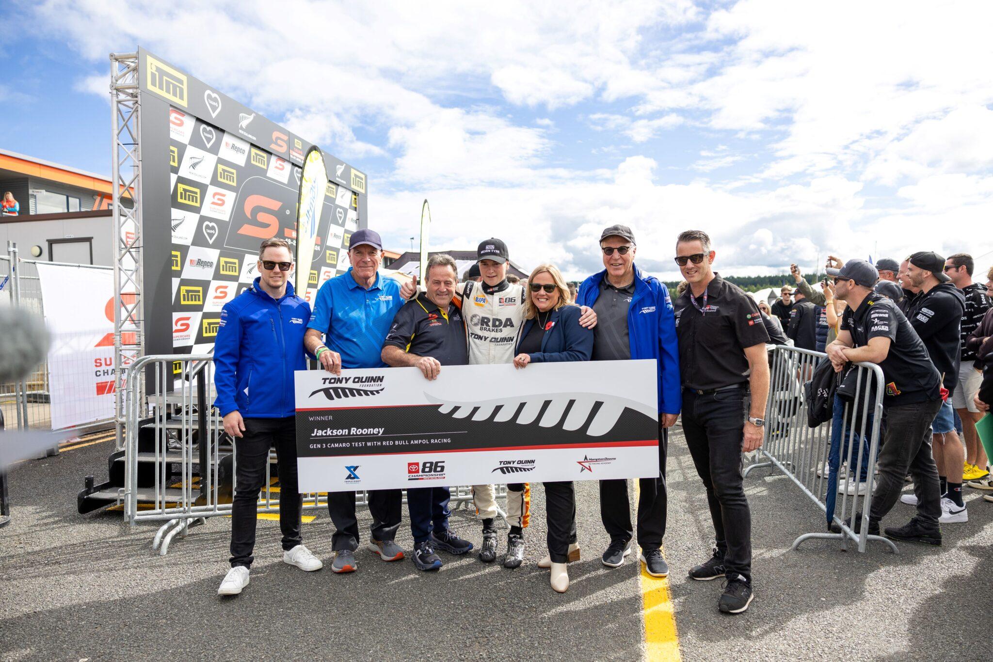 Kiwi talent Jackson Rooney to partner Tony Quinn in GT4 Australia at