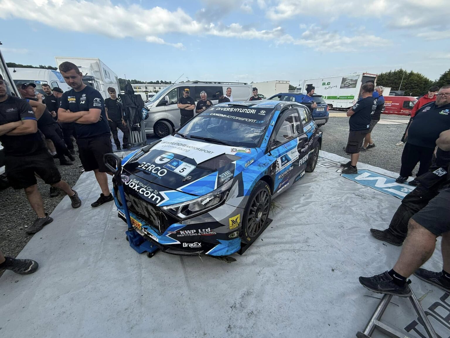Paddon rolls out of Donegal International Rally | Talk Motorsport