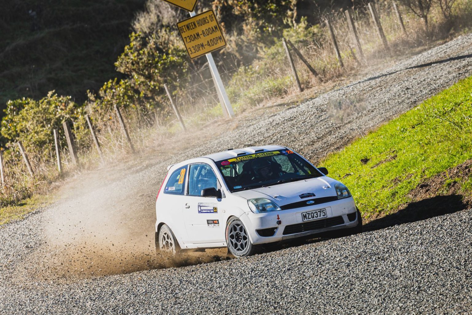 Sam Mason Rally Driver Palmer unbeatable at Newstead Lodge Rally of Waitomo | Talk Motorsport