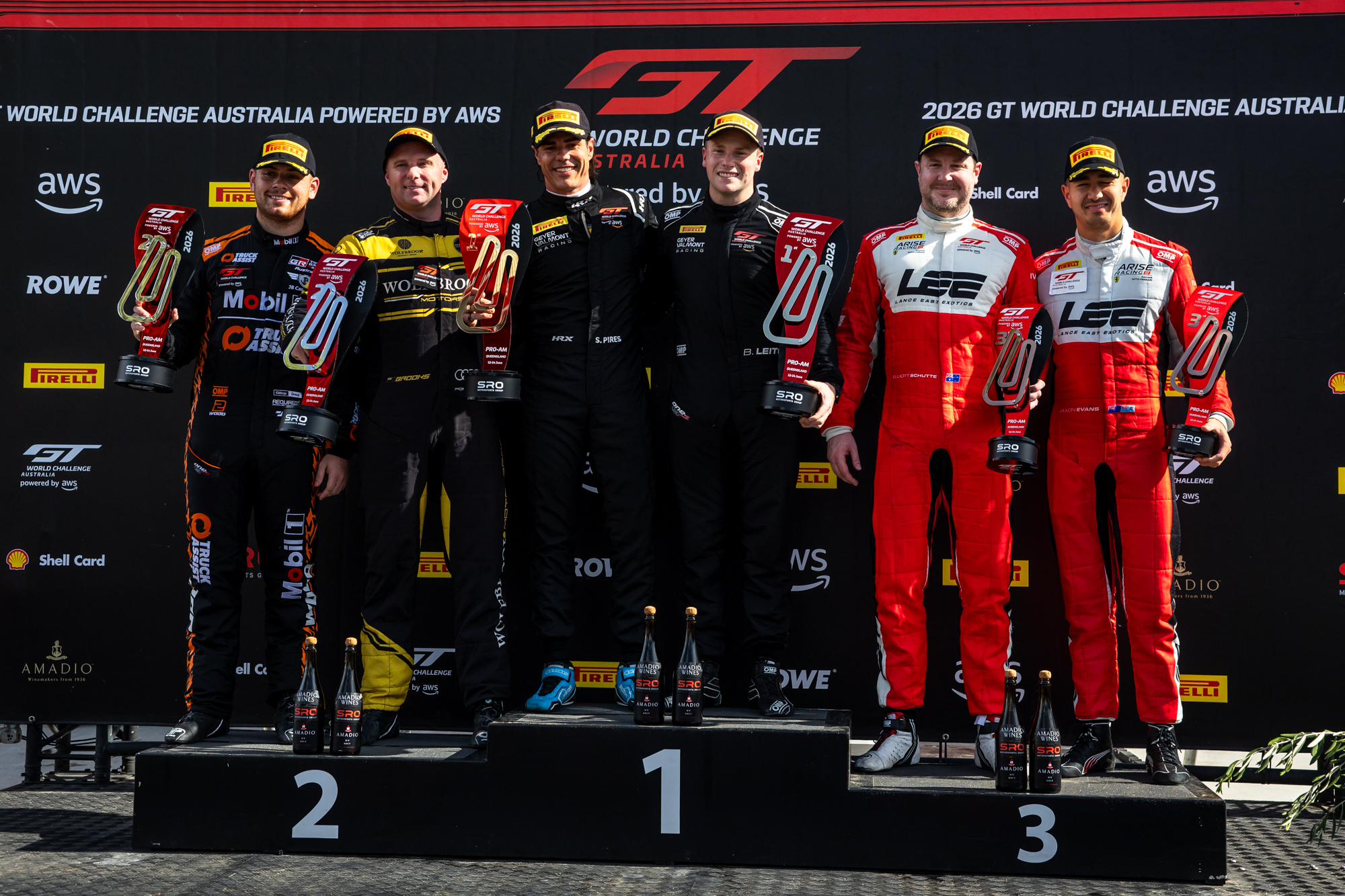 Wolfbrook R8 Leitch and Pires lead GT World Challenge standings after Queensland ...