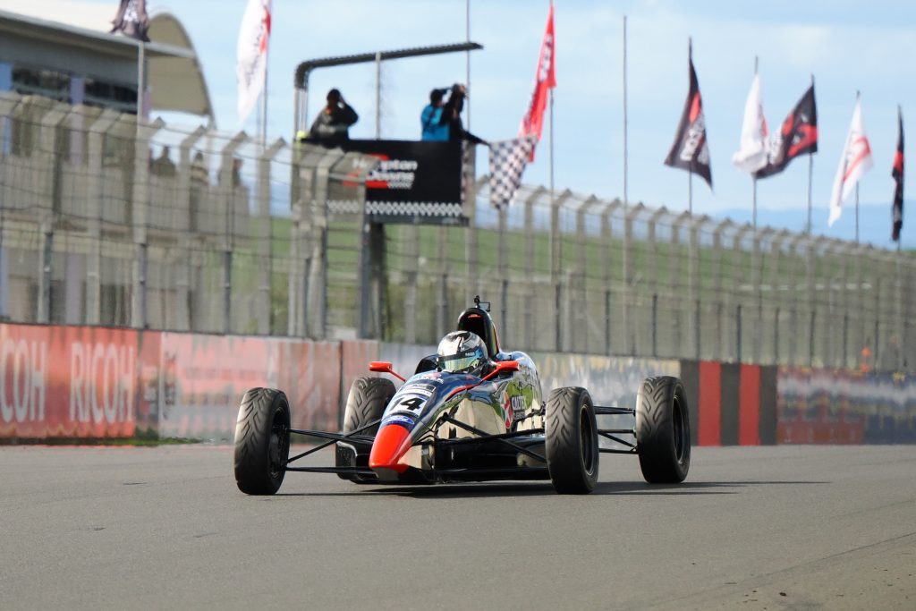#14 Braxton Kraayvanger won all three races photo Geoff Ridder